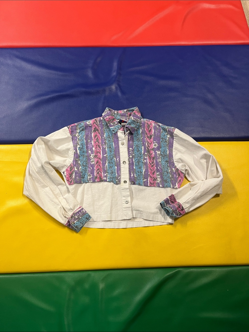 Girls vintage western shirt by wagon wheel